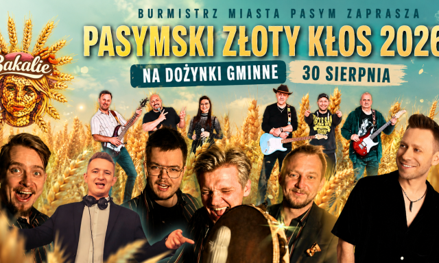 Pasym zaprasza na Złoty Kłos 2026