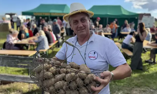 Piotr Nadstawny zamienił ziemniaka w weekend, na który jadą setki kilometrów.