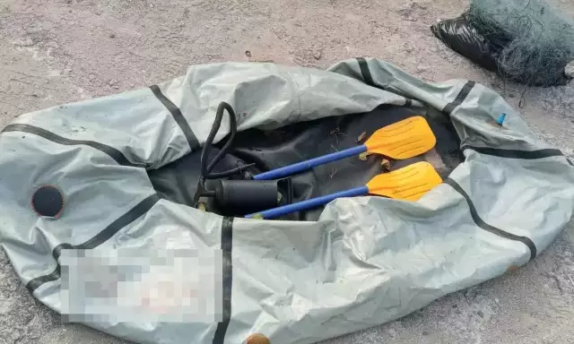Sieć zamiast wędki. 54-latek wpadł na Jeziorze Kały z nielegalnym połowem