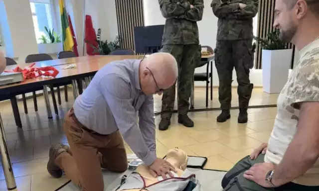 Najpierw zareagować, potem pomagać. W Dźwierzutach ćwiczyli z WOT