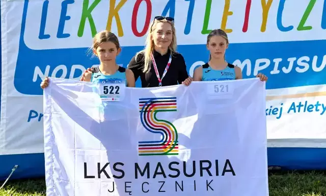 Z Jęcznika do krajowego finału. Nikola i Iga pobiegły wśród najlepszych w Polsce