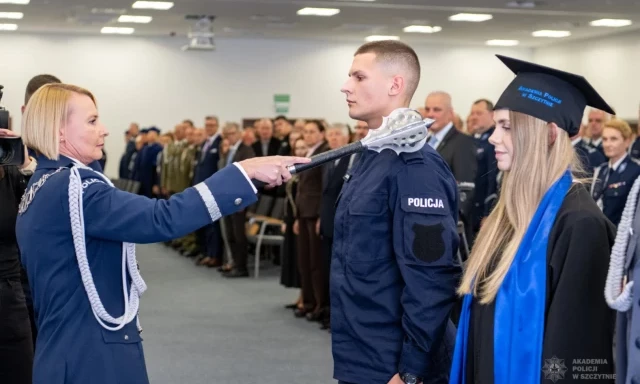 2,5 tys. studentów i 955 nowych na pierwszym roku. Akademia Policji w Szczytnie rozpoczęła nowy rok