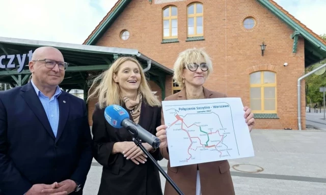 Ze Szczytna do Warszawy pociągiem przez Ostrołękę. Nowe połączenie od czerwca 2027 roku