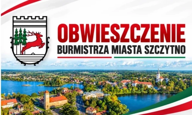 Zmiana terminu spotkania w sprawie planu ogólnego Gminy Miejskiej Szczytno. Nowa data to 21 października