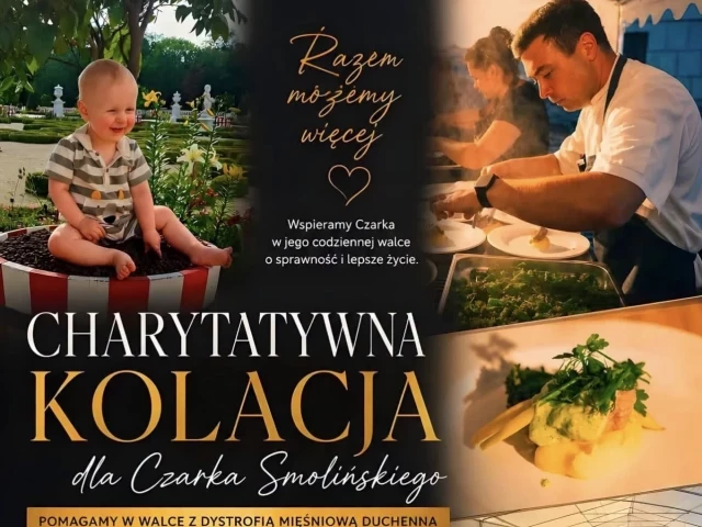 Zostało już tylko kilka miejsc. Jeden wieczór może zmienić przyszłość dwuletniego Czarka