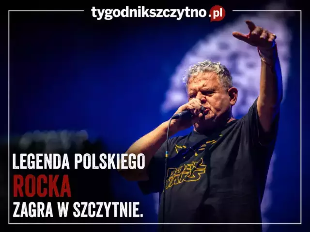 Legenda polskiego rocka zagra w Szczytnie. Kult będzie gwiazdą Dni i Nocy Szczytna