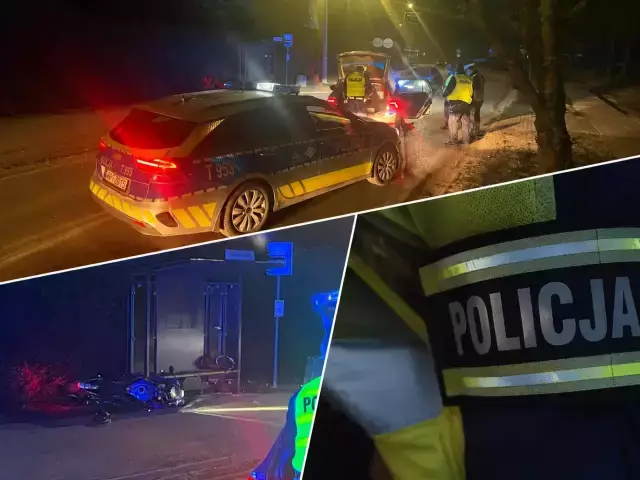 Uciekał przed policyjnym patrolem ulicami Szczytna. Oficer policji wyrzucony ze służby