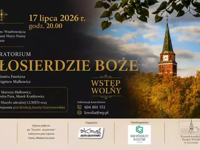 Słowa św. Faustyny zabrzmią w muzycznej oprawie. Pop-oratorium dziś w Szczytnie
