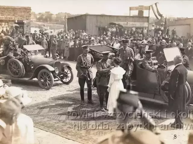 Cesarz Wilhelm II przyjechał do Szczytna. Miał zobaczyć, jak miasto podnosi się ze zniszczeń