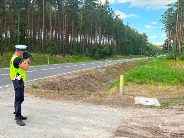 55 z 63 kierowców jechało za szybko. Trzech straciło prawa jazdy