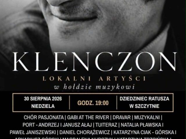 Klenczon wraca do Szczytna. Tym razem jego piosenki zaśpiewają ludzie stąd