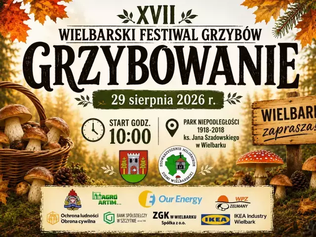 Wielbark szykuje wielkie Grzybowanie
