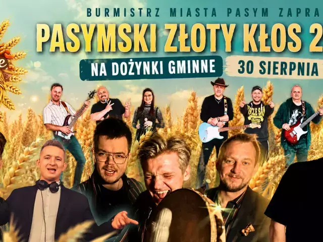 Pasym zaprasza na Złoty Kłos 2026