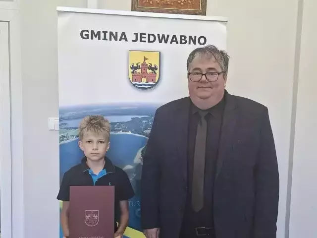 Jedwabno nagrodziło młodych za wyniki. Marcel Kuszpa ze stypendium sportowym