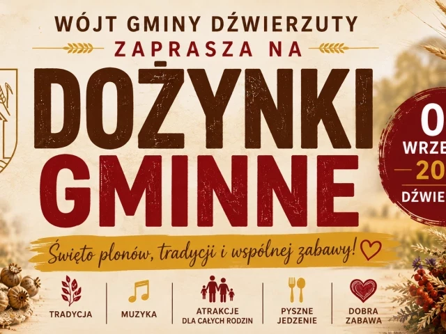 Dźwierzuty szykują wielkie święto. Dożynki Gminne już 5 września