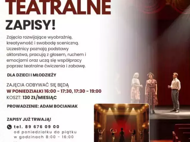 MDK Szczytno otwiera nowy sezon. Teatr, taniec, ceramika, bębny i… taniec z ogniem