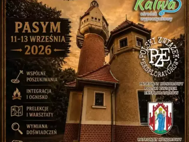 Wykrywacze pójdą w ruch. Pierwszy Zlot Poszukiwaczy ściągnie eksploratorów do Pasymia