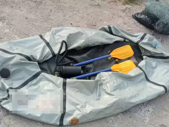 Sieć zamiast wędki. 54-latek wpadł na Jeziorze Kały z nielegalnym połowem