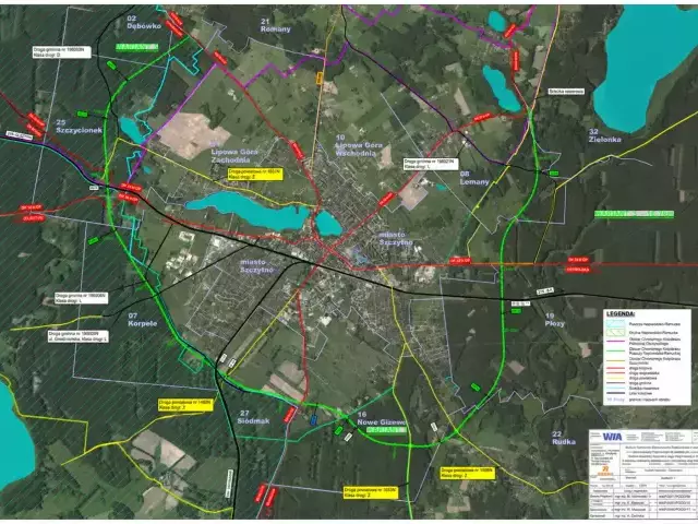 Nie wyburzą domów, ale wytną 109 hektarów lasu. Tak ma wyglądać obwodnica Szczytna
