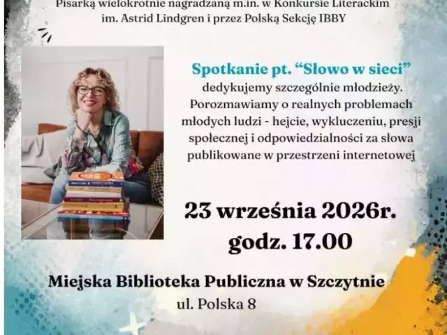 Hejt zaczyna się od słów. Joanna Jagiełło porozmawia w Szczytnie o tym, co dzieje się po kliknięciu „opublikuj”