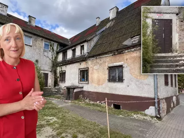 Z ruiny znów ma być GOK. Alicja Kołakowska: „Fundamenty są dobre, można budować”