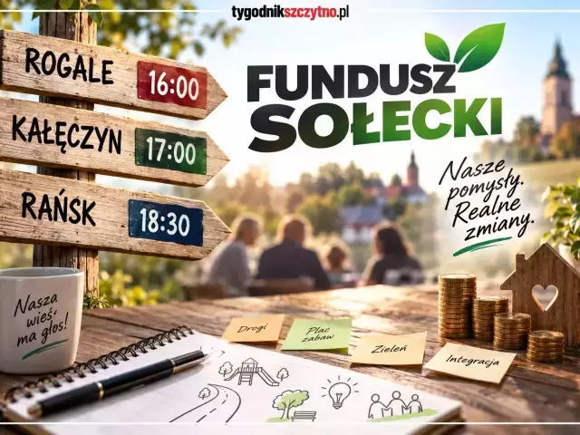 W piątek zdecydują, na co pójdą pieniądze. Trzy spotkania mieszkańców sołectwa Rańsk