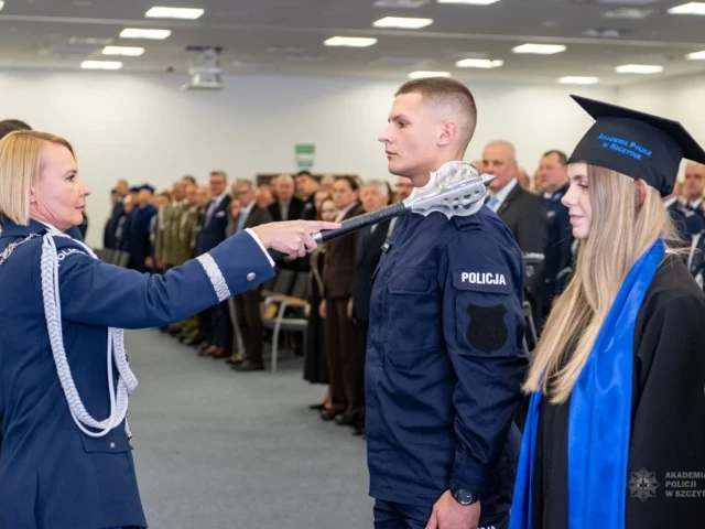 2,5 tys. studentów i 955 nowych na pierwszym roku. Akademia Policji w Szczytnie rozpoczęła nowy rok