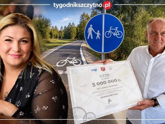 Rowerowy sukces utknął w dokumentach. Były burmistrz zdobył 5 mln zł, Prusińska pyta: kiedy budowa?