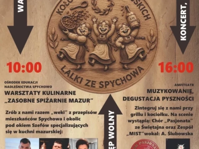 Najpierw mazurska kuchnia, potem koncert. „Lalki” zapraszają na sobotę w Spychowie