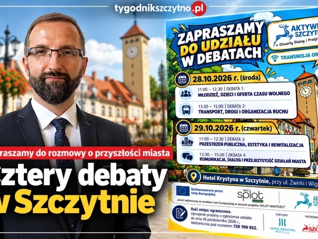 Adam Cudak: „Chcemy, żeby Szczytno nie tylko mówiło do mieszkańców, ale też ich słuchało”