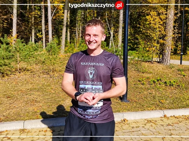 106 kilometrów przez Puszczę Knyszyńską. Konrad Kreński ze Szczytna ukończył Bison Ultra-Trail