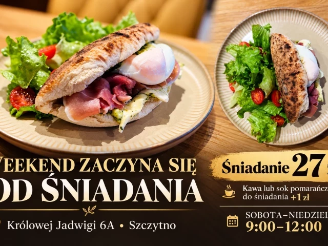 W weekend daj swojej kuchni wolne. Śniadanie czeka przy Królowej Jadwigi 6A