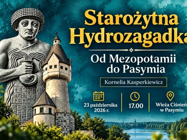 Od Mezopotamii do pasymskiej wieży ciśnień. Historia wody opowiedziana przez archeolożkę