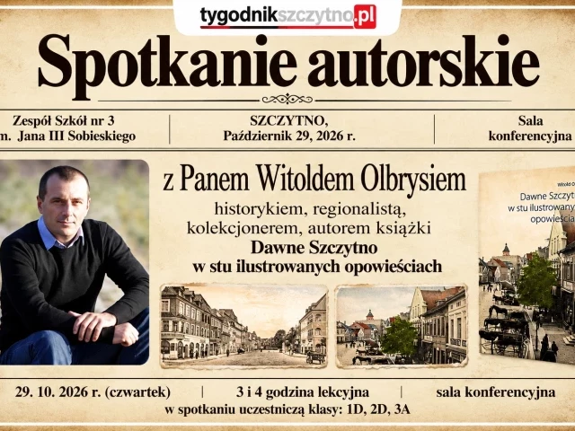 Historia Szczytna bez szkolnego podręcznika. Witold Olbryś spotka się z uczniami „Sobieskiego”