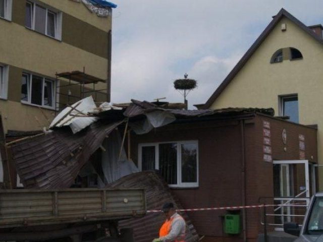 Burze spustoszyły Rozogi