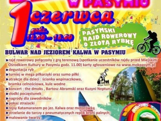 Pasymski rajd rowerowy o złota rybkę