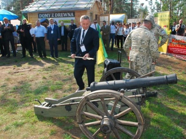 Wystrzał armatni otworzył Targi w Pasymiu