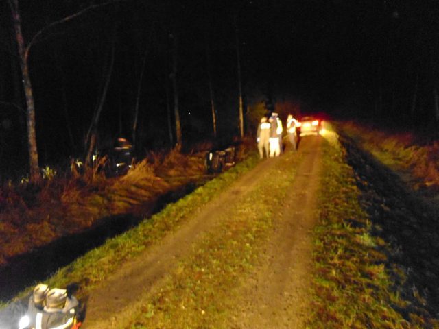 Tajemnicza śmierć w rowie na drodze Łuka - Radostowo