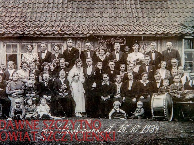 Ślub w Lesinach Wielkich z 1935 roku