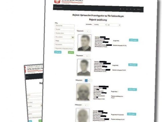 Najgroźniejsi pedofile i gwałciciele mieszkają również w naszym powiecie