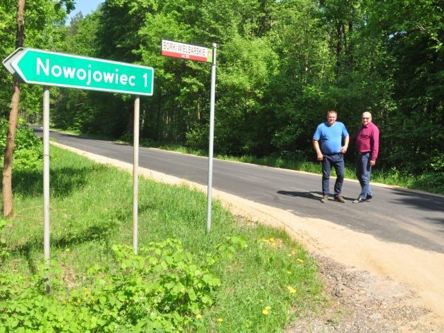 Jest wyczekiwana droga, sołtys Deptuła zadowolony