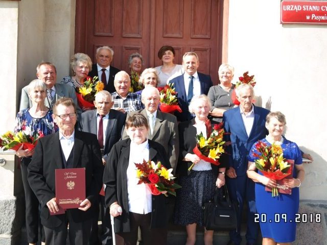 Złote Gody w Pasymiu świętowało 17 par (zdjęcia)