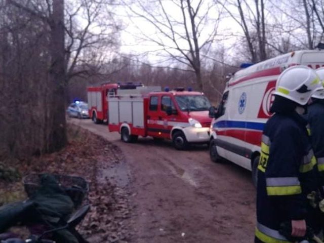 Motorowerzysta zgubił pasażerkę pod Elganowem