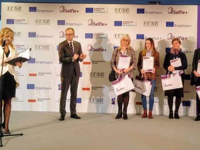 Szkoła z Rozóg z europejskim wyróżnieniem