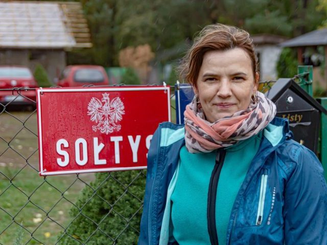 Ewa Gut – sołtys Lesiny Wielkie (zdjęcie)