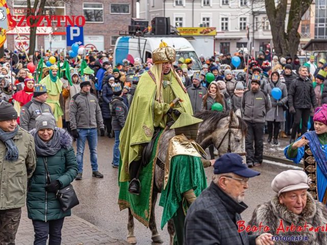 Orszak Trzech Króli w Szczytnie (video, zdjęcia)