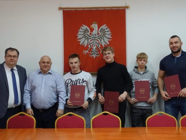 Hojne nagrody wójta dla sportowców