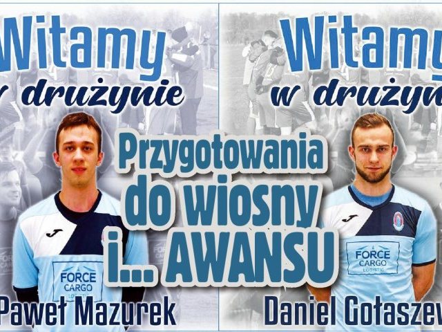 Przygotowania do wiosny i... awansu