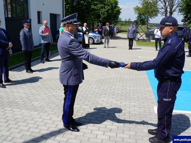 Aspirant Rochmalski szefem nowego posterunku w Świętajnie