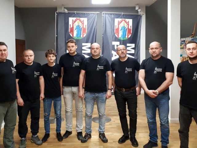 Wieża gotowa do prezentacji